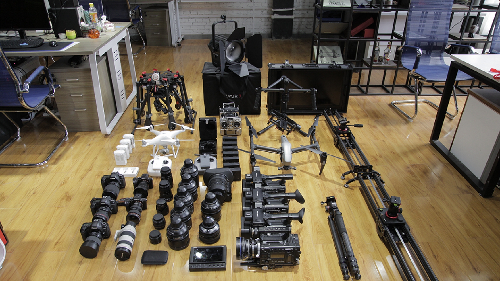 a7s拍摄系统3套 镜头组共15枚 专业摄影器材组