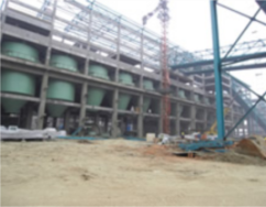 寶鋼梅山4號機施工現場