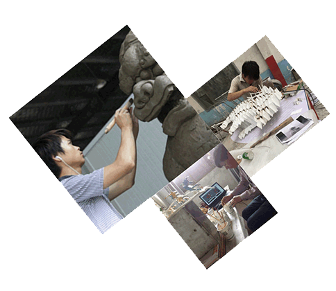 多名資深雕塑大師 為您提供最專業的雕塑定制服務