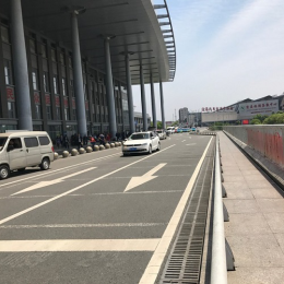 宜昌高鐵排水溝鋪裝效果