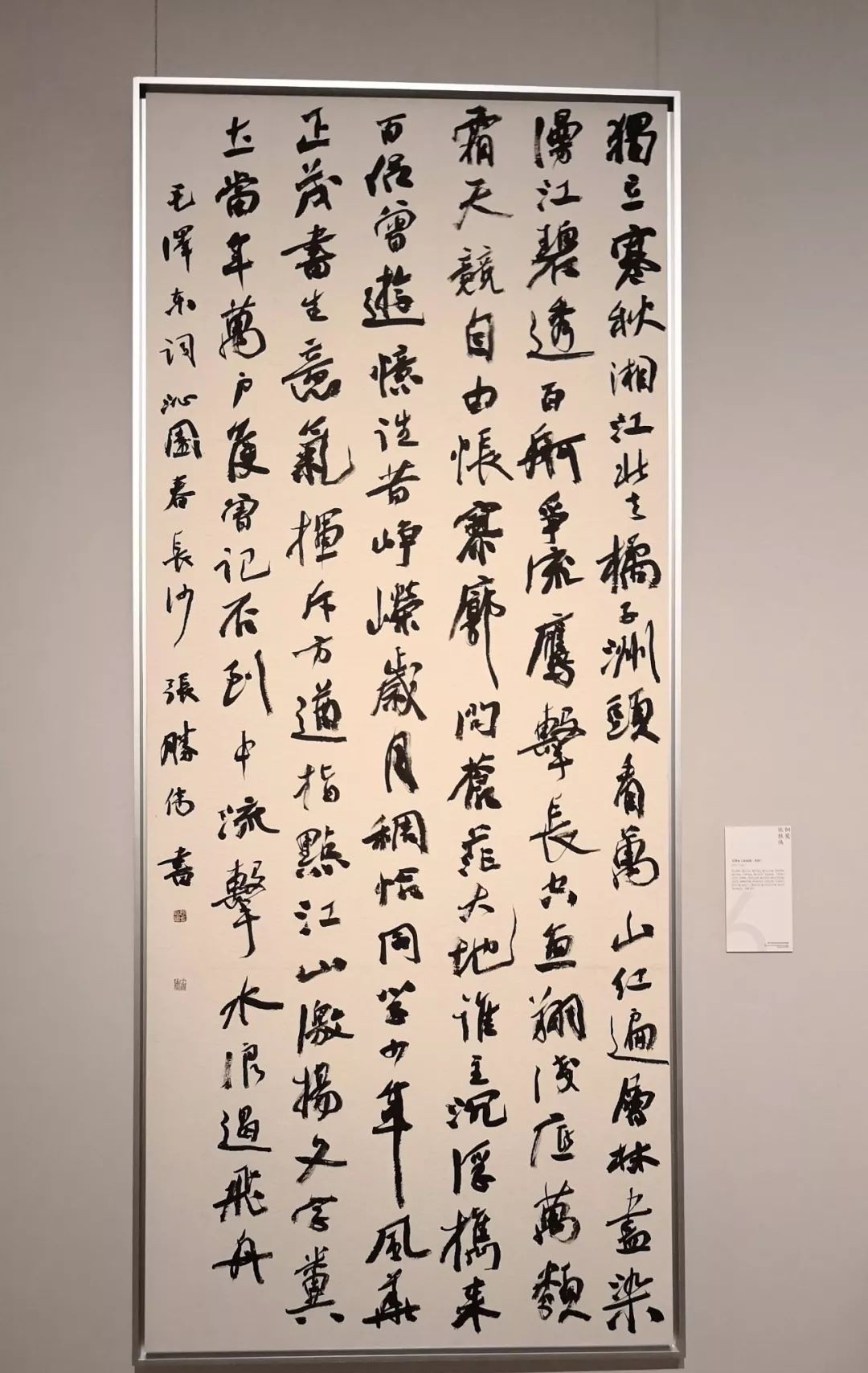 第六届中国书法最高奖——兰亭奖作品展,在中国美术馆