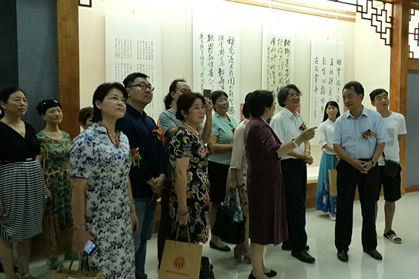 书法展厅现场