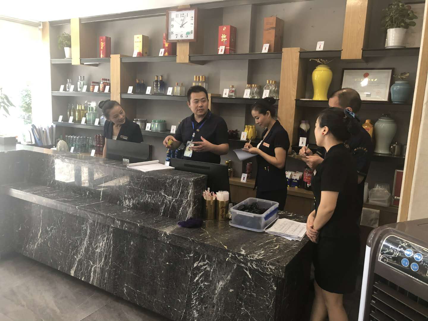 2018年8月1日达州刘氏餐饮成功导入4D食品安全现场安全管理“二阶段”体系