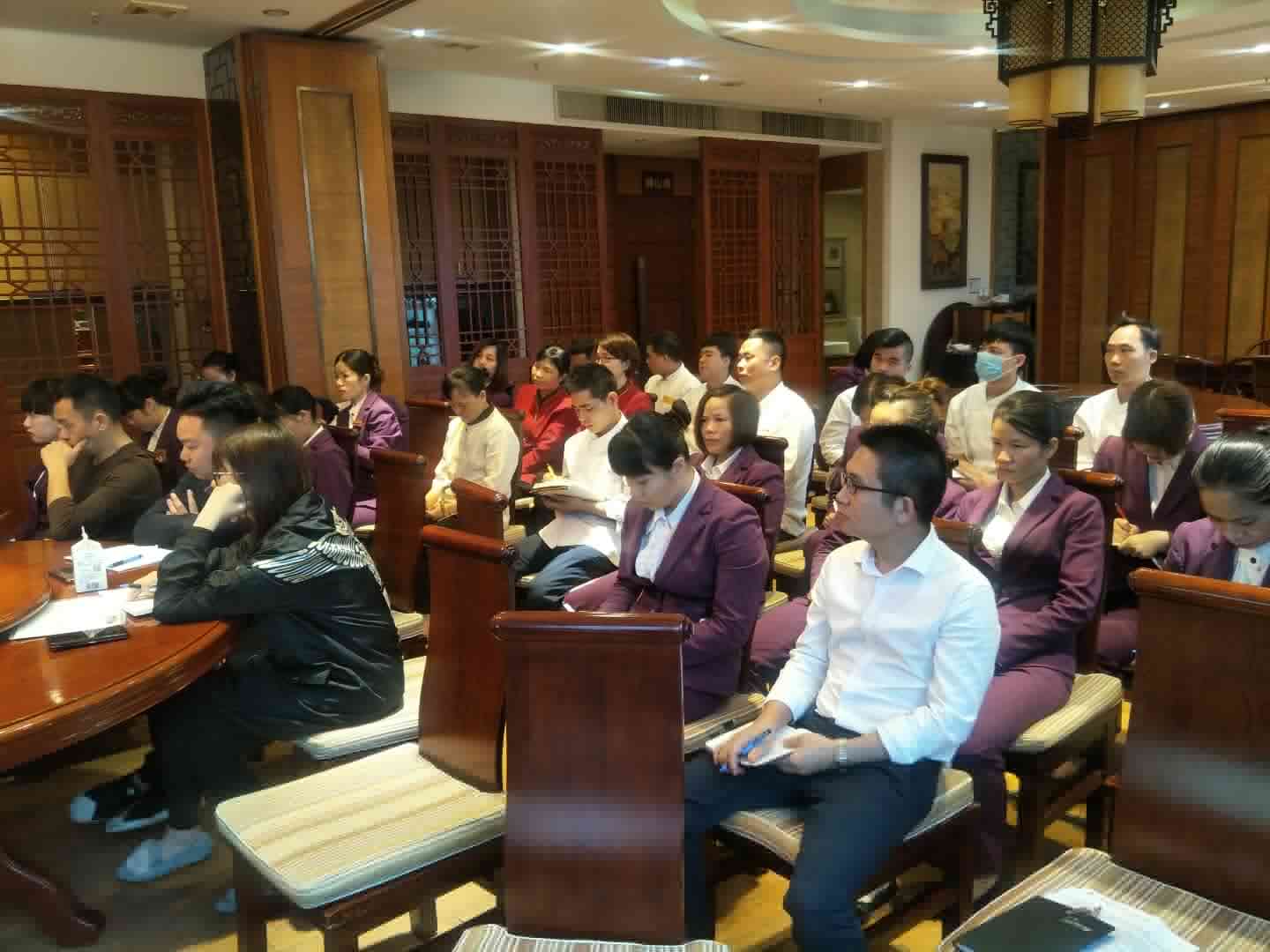 2019年3月17-18日旺阁渔村三标财务与百元配比体系和绩效体系入店辅导