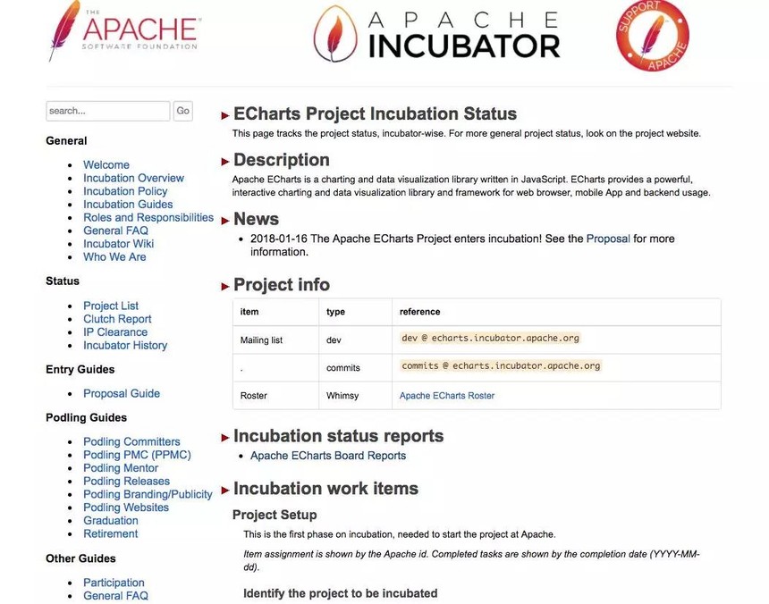 249建站之家:百度开源项目 ECharts 首进 Apache 孵化器 249建站之家:百度开源项目 ECharts 首进 Apache 孵化器