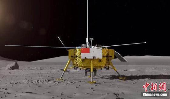 1546698029839175.jpg 1嫦娥四号着陆器月面着陆.jpg