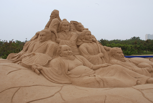 游在海阳|海阳国际沙雕艺术公园