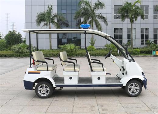 6座警用电动巡逻车:朗动-X4+2款