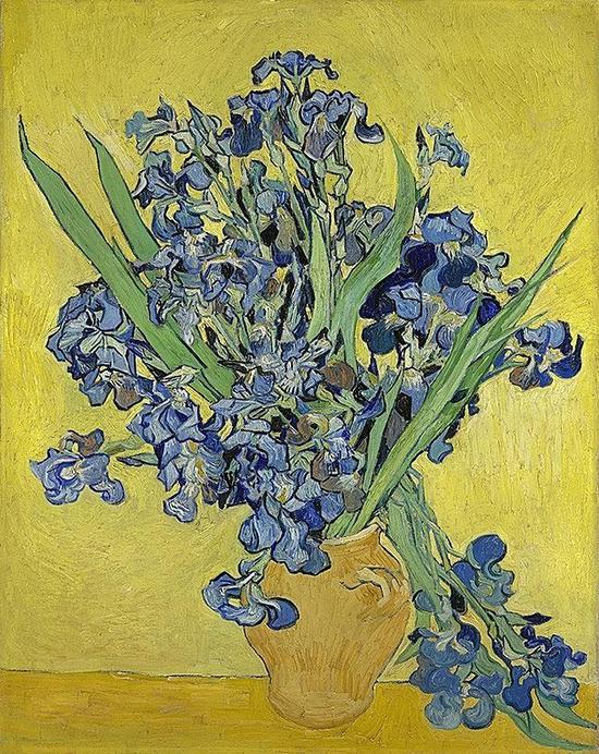 Irises1890,Vincent van Gogh,߲^