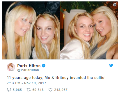 推特截圖,。圖片：via Twitter@Paris Hilton