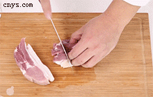 【紅燒肉】切五花肉方法