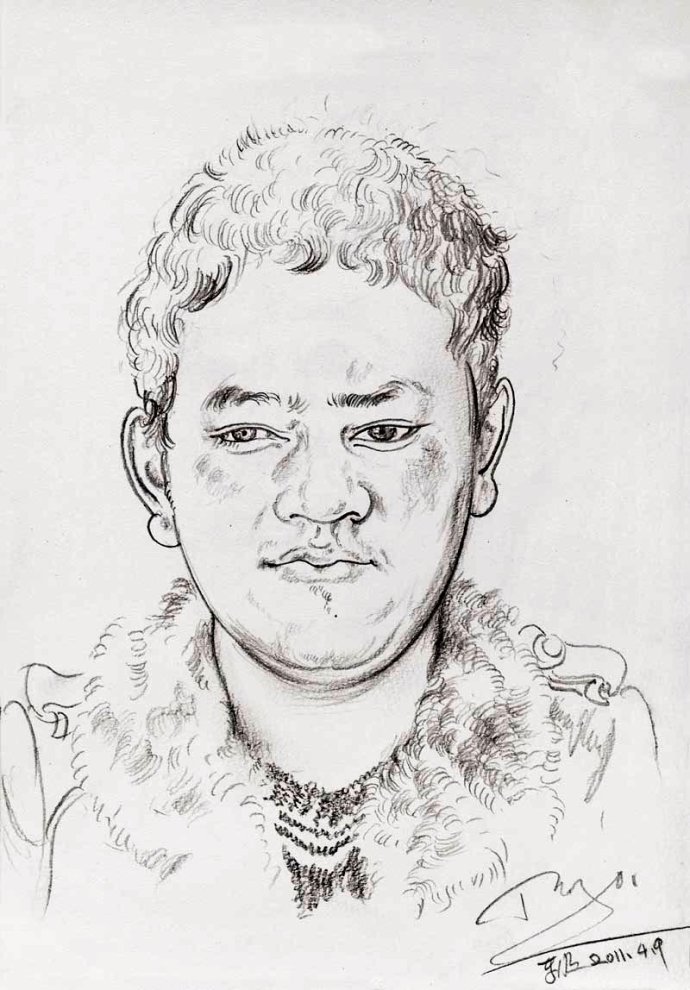 清华美院教授素描忻东旺