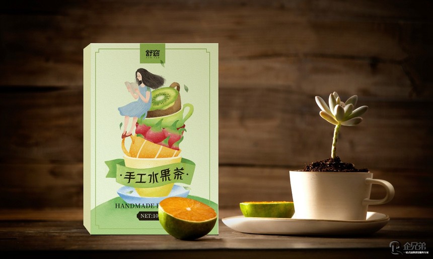 水果茶包装设计