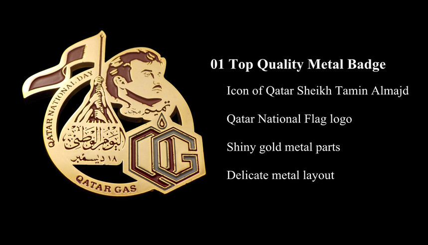 factory price qatar sheikh national day souvenir