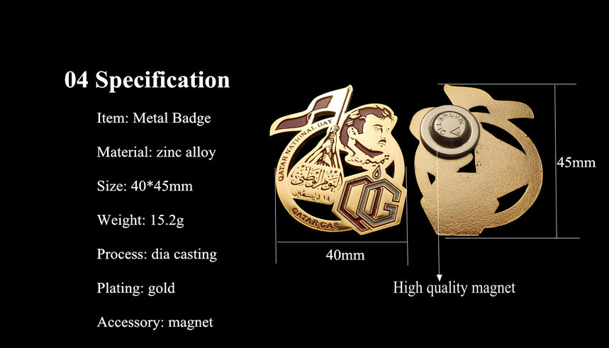 factory price qatar sheikh national day souvenir