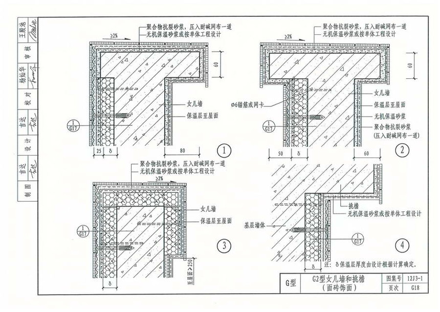 图集 建筑图集 河北-12j图集 12j3-1《外墙外保温》  上