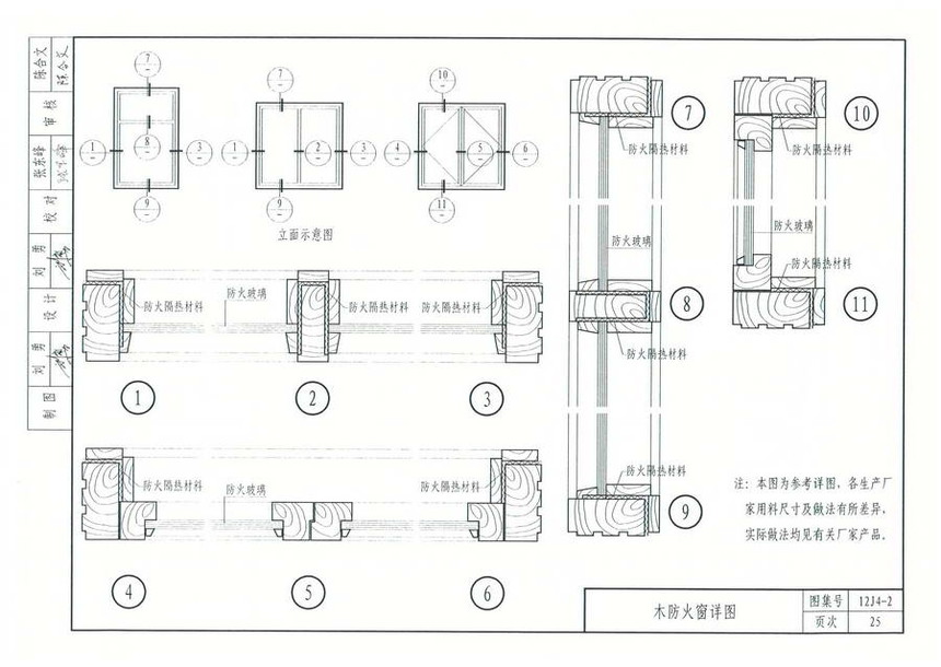 图集 建筑图集 河北-12j图集 12j4-2《专用门窗》