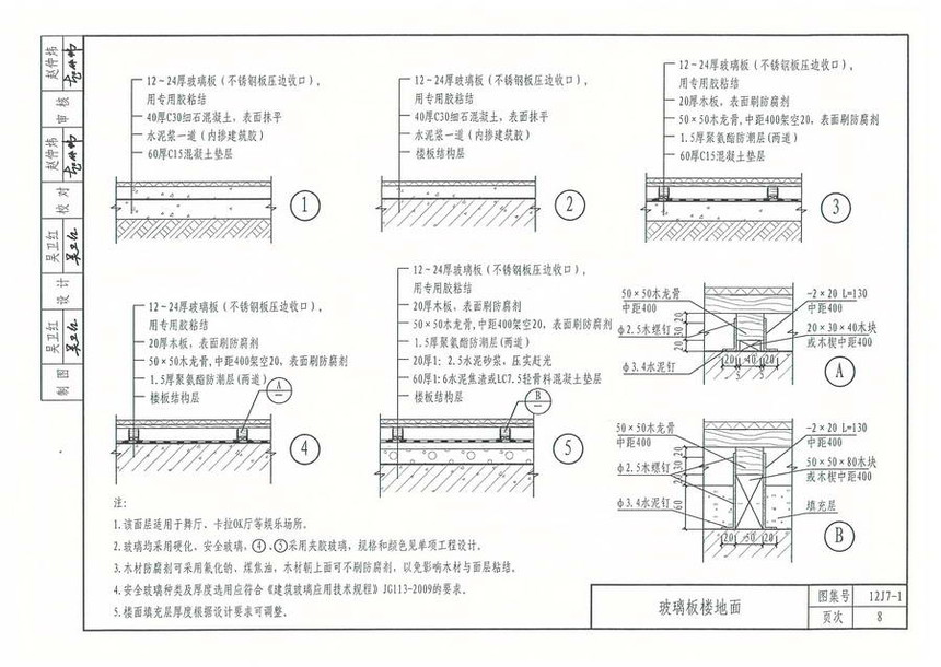 图集 建筑图集 河北-12j图集 12j7-1《内装修-墙面,楼地面》  上