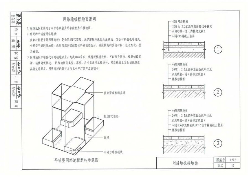 图集 建筑图集 河北-12j图集 12j7-1《内装修-墙面,楼地面》  上