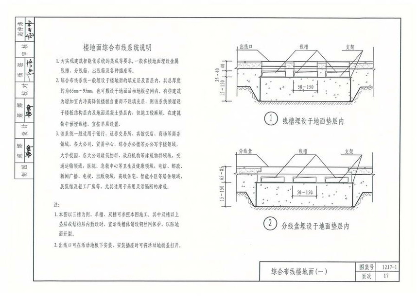 图集 建筑图集 河北-12j图集 12j7-1《内装修-墙面,楼地面》  上