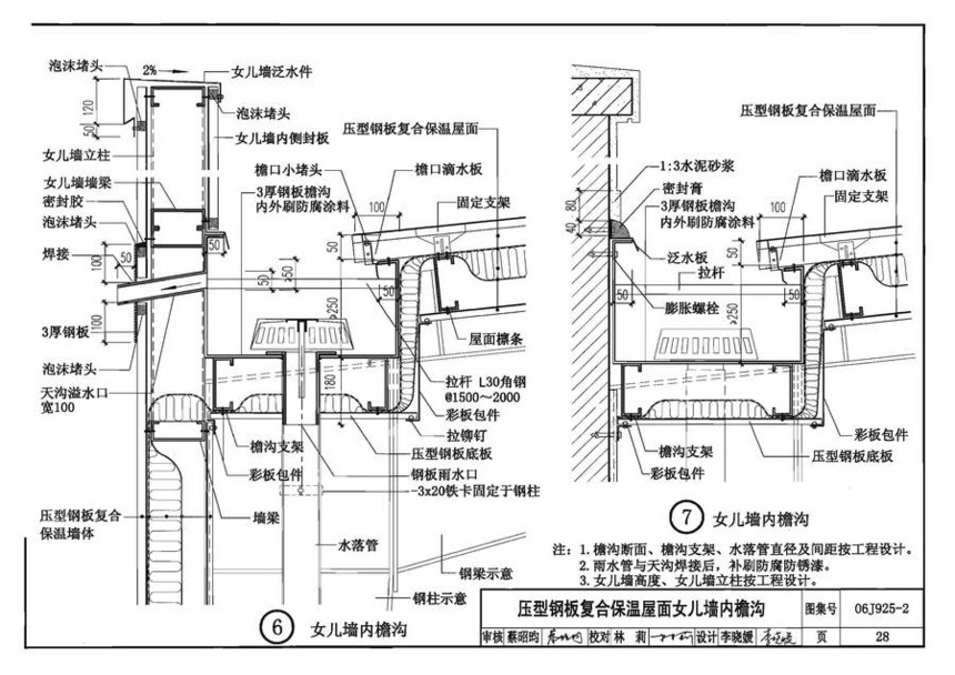 06j925-2-钢结构屋面图集