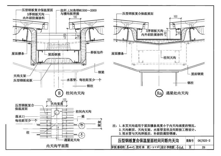 06j925-2-钢结构屋面图集