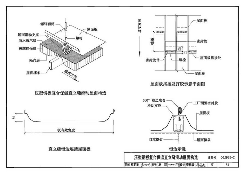 06j925-2-钢结构屋面图集