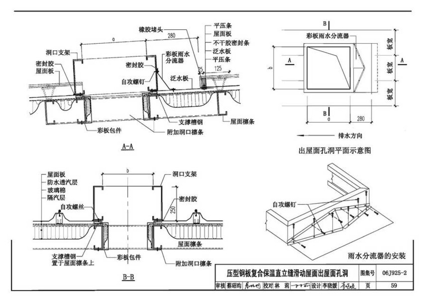 06j925-2-钢结构屋面图集