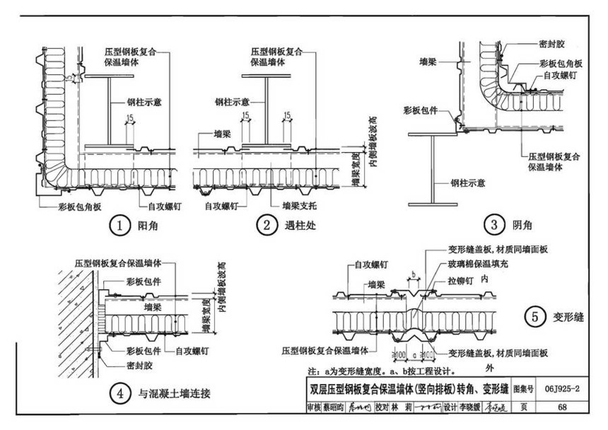 06j925-2-钢结构屋面图集