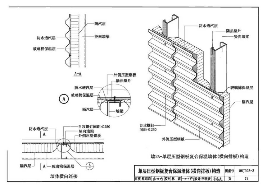 06j925-2-钢结构屋面图集