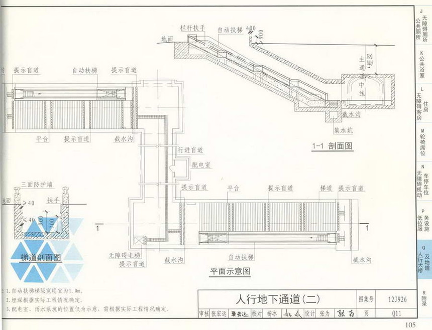 12j926-无障碍设计图集