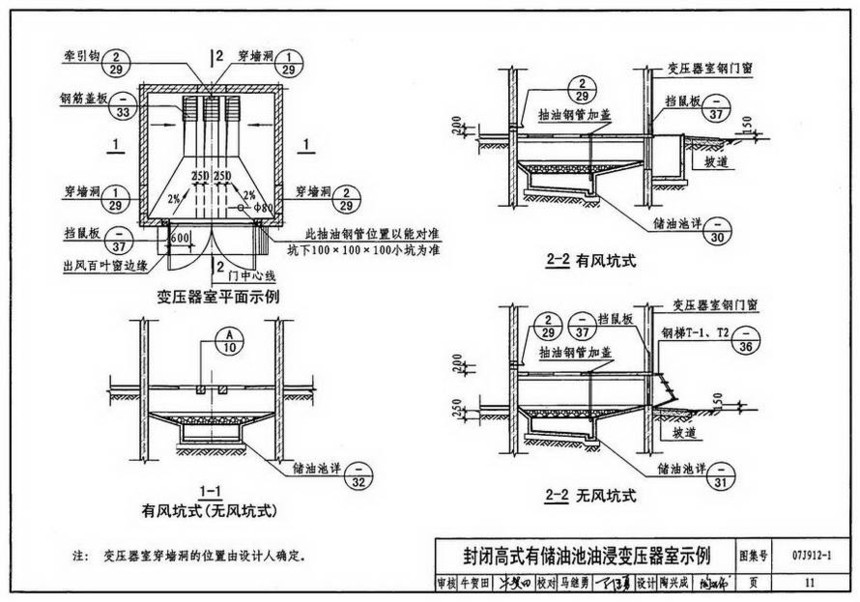 图集 建筑图集 国标-系列图集 07j912-1-变配电所建筑构造  上&