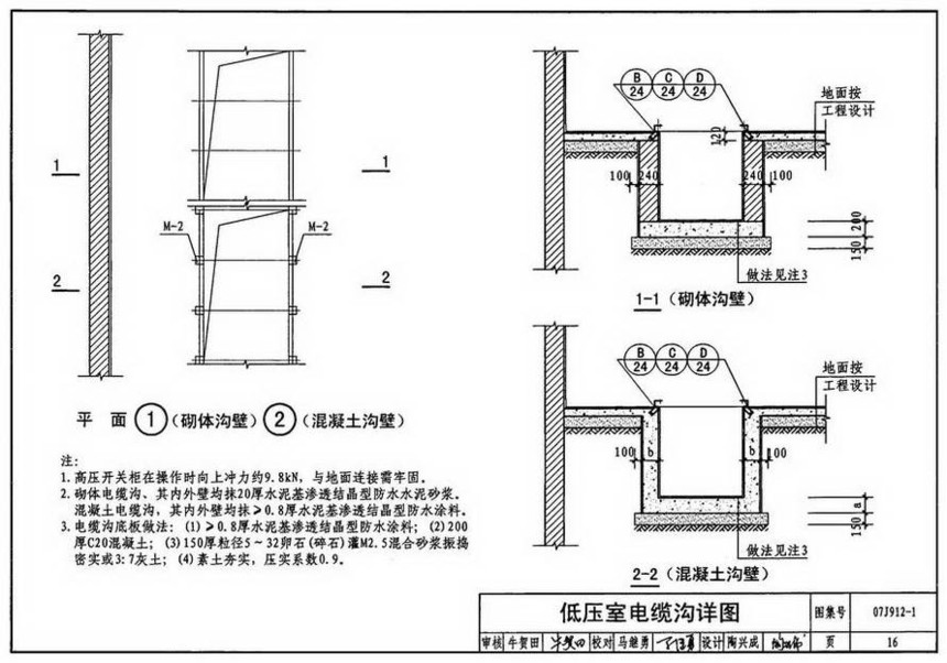 图集 建筑图集 国标-系列图集 07j912-1-变配电所建筑构造  上&