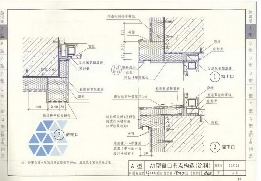 10j121-外墙保温建筑构造