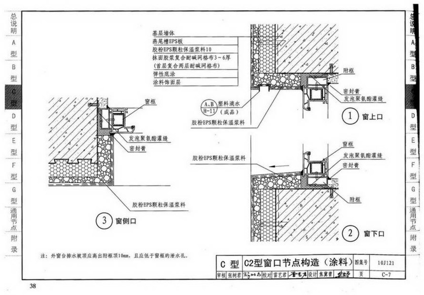 10J121-外墙保温建筑构造