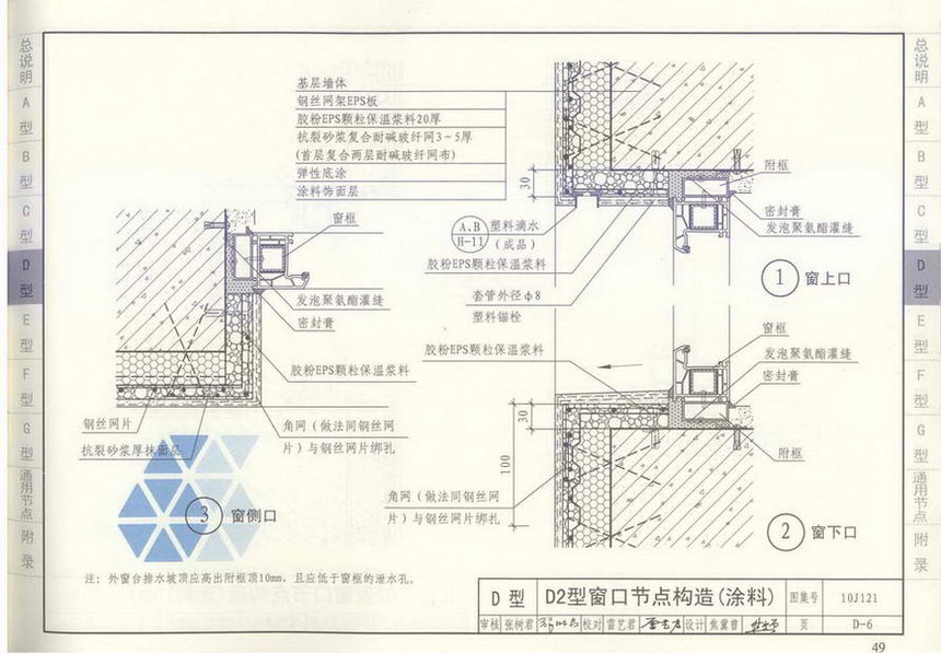 10J121-外墙保温建筑构造