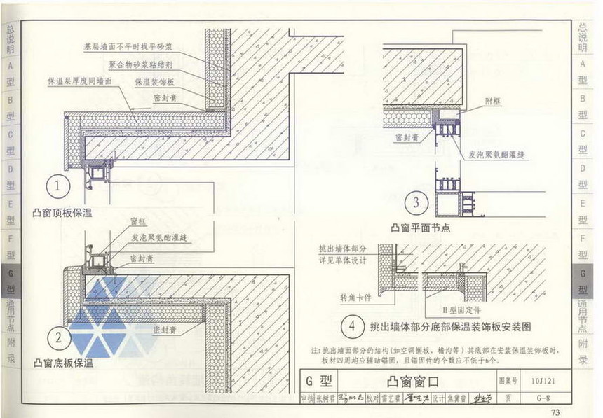 10j121-外墙保温建筑构造