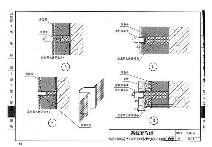 10J121-外墙保温建筑构造