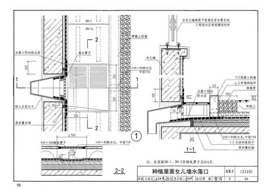 12j201-平屋面建筑构造