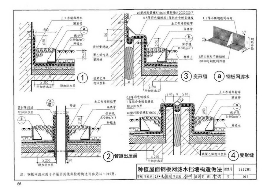 12j201-平屋面建筑构造