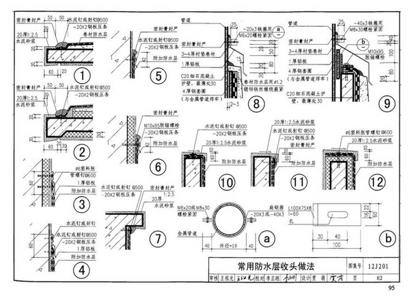 12j201-平屋面建筑构造