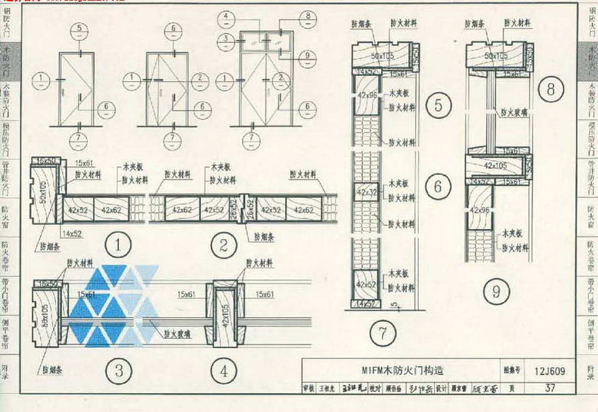 12j609-防火门窗图集