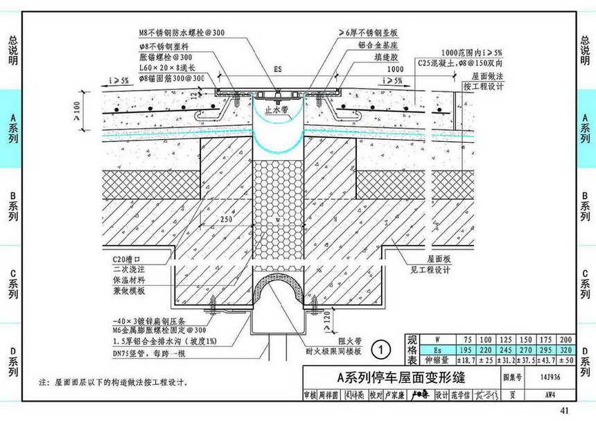 14j936-变形缝建筑构造