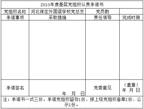 党员个人整改承诺书