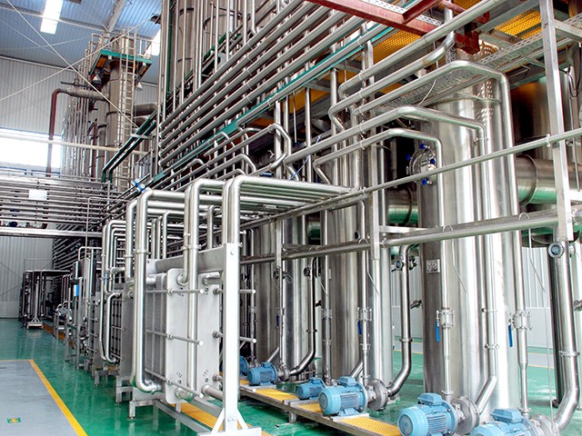 Five-effect falling film evaporator.jpg
