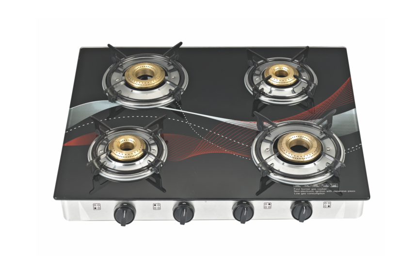 sunflame crown 4 burner gas stove