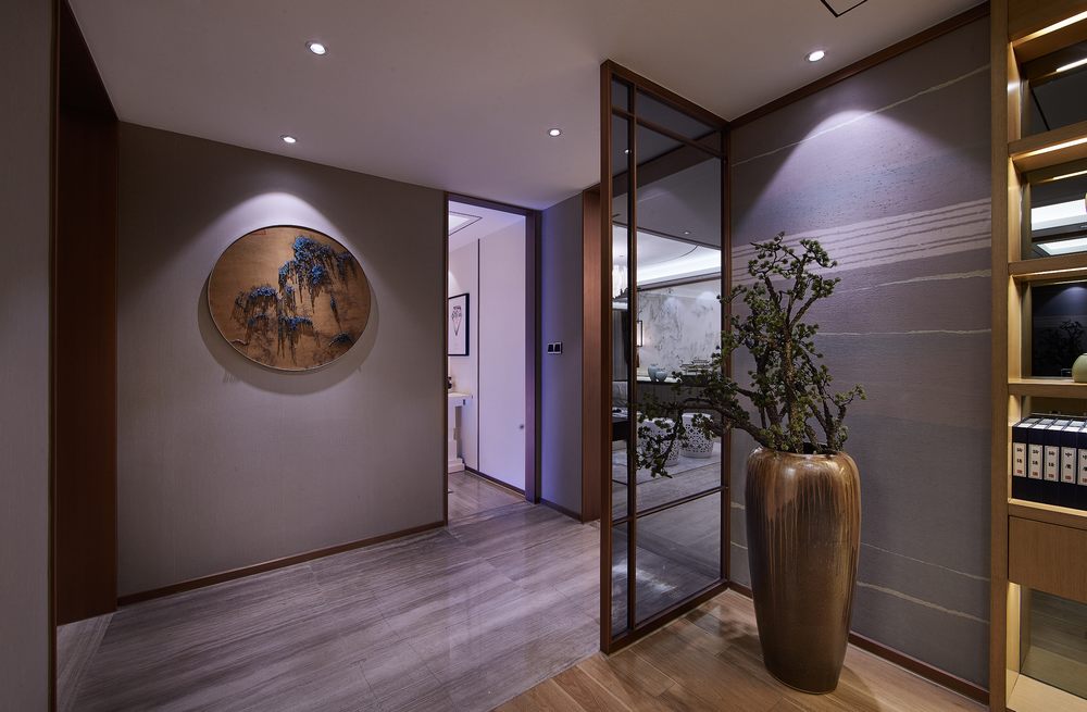 轻描淡写,水墨点缀,描摹江南水乡里的中式风格