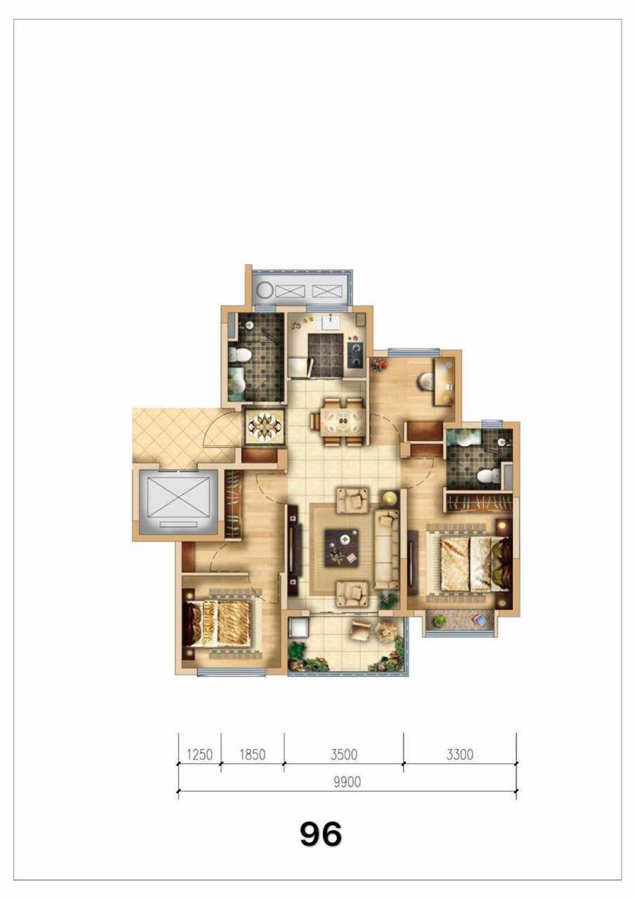 户型图 样版间相册 楼盘说明 【佳源海棠府】   🍌王者归来
