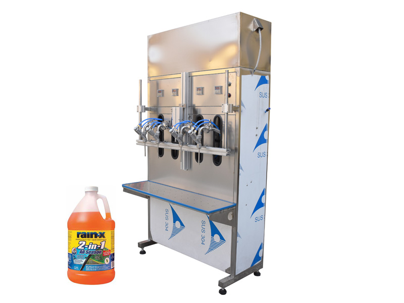 四頭半自動(dòng)白酒灌裝機(jī)