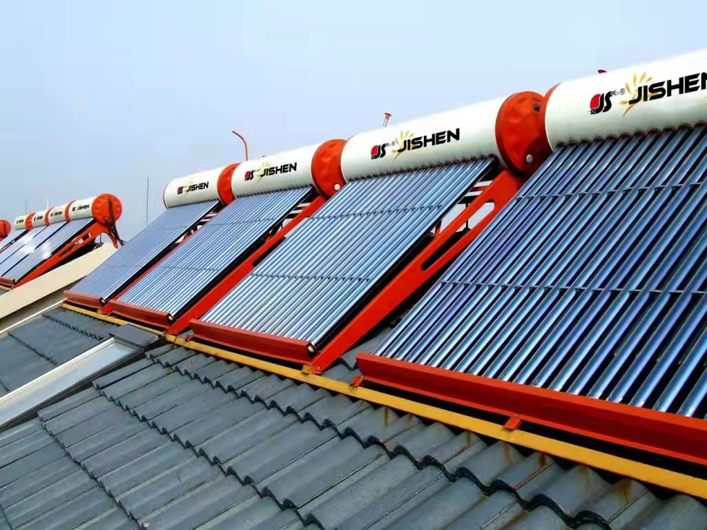 太阳能热水器工作原理